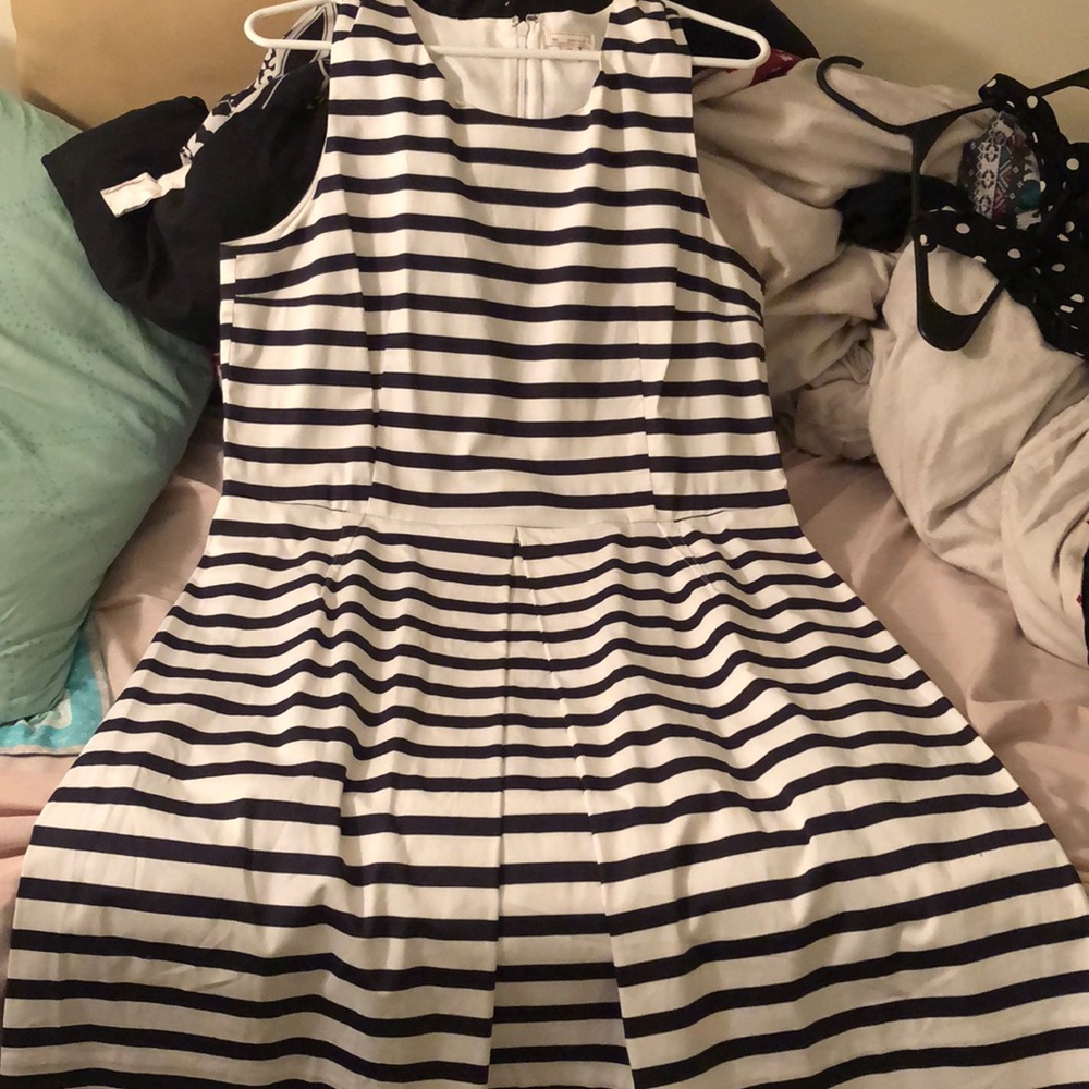 Gap - Navy and white stripped Dress - Picture 1 of 2